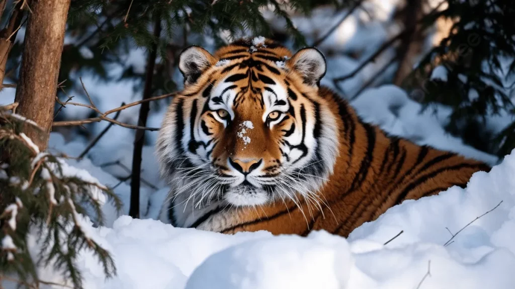 Harimau Amur (Panthera tigris altaica)