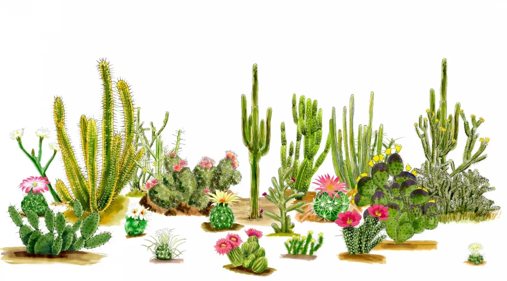 Keanekaragaman dan Keunikan Flora Hias - Kaktus (Amerika Utara)